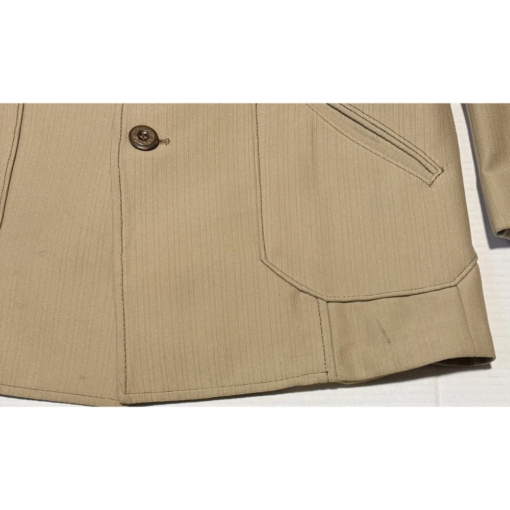 PULSE - Men's Vintage Polyester‎ Western Blazer Sport Coat Suit Horse Lined - 40